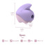 Симулятор орального секса для женщин с вибрацией Magic Motion Magic Unicorn, фиолетовый - Фото №2