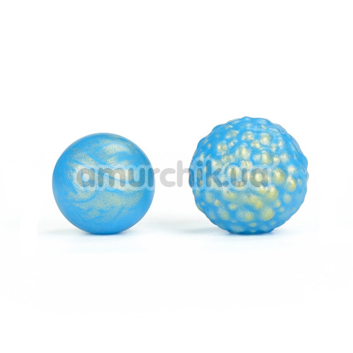 Вагинальные шарики Ocean's Toner, голубые - Фото №1
