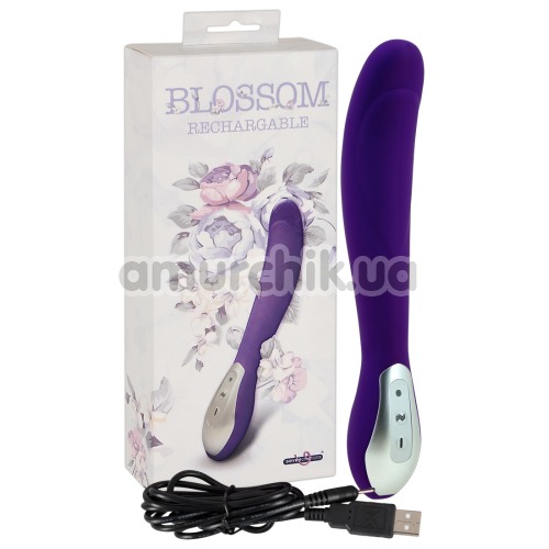 Вибратор для точки G Blossom Rechargeable, фиолетовый