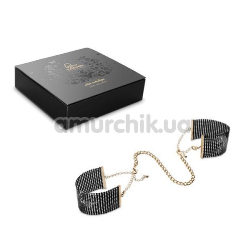 Наручники Bijoux Indiscrets Desir Metallique Handcuffs, чёрные
