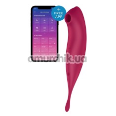 Симулятор орального сексу для жінок з вібрацією Satisfyer Twirling Pro+, рожевий - Фото №1