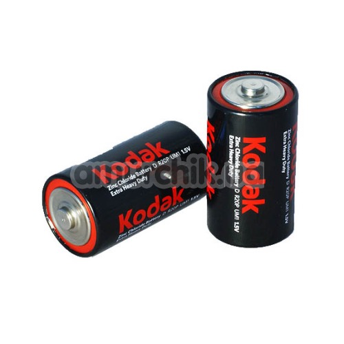 Батарейки Kodak Extra Heavy Duty C, 2 шт