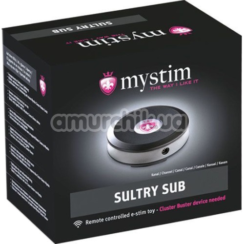 Ресивер Mystim Sultry Sub Channel 8 для пульта Mystim Cluster Buster - 8 канал
