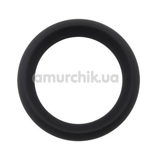 Ерекційне кільце GK Power Infinity Silicone Ring L, чорне - Фото №1