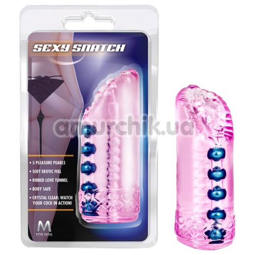 Мастурбатор Blush M For Men Sexy Snatch, розовый