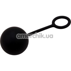 Вагинальный шарик Black Mont, черный - Фото №1