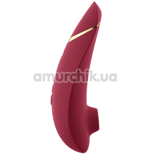 Симулятор орального секса для женщин Womanizer Premium 2, бордовый