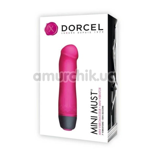 Вибратор для точки G Dorcel Mini Must, розовый