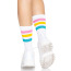 Шкарпетки Leg Avenue Pride Pansexual, білі - Фото №4