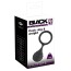 Ерекційне кільце з обтяжувачем Black Velvets Cock Ring & Weight, чорне - Фото №7