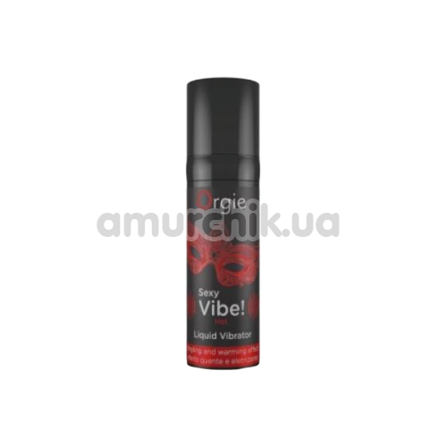 Возбуждающий гель с эффектом вибрации Orgie Sexy Vibe Liquid Vibrator, 15 мл