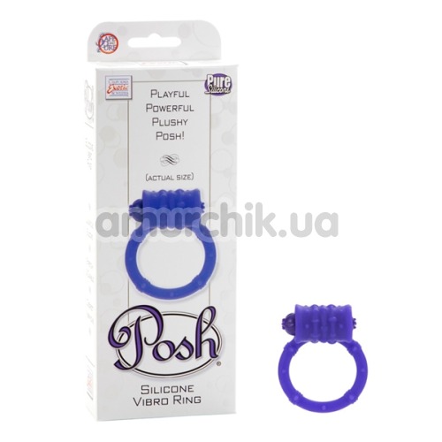 Віброкільце Posh Silicone Vibro Ring, фіолетове