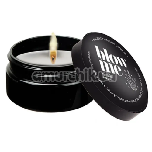 Свеча для массажа Kama Sutra Blow Me - ванильный крем, 50 г - Фото №1