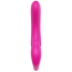 Безремневой страпон с вибрацией Vibes Of Love Remote Double Dipper, розовый - Фото №5