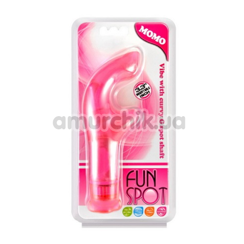 Вибратор Fun Spot Momo, розовый