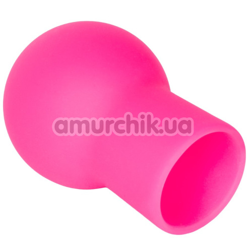 Вакуумні стимулятори для сосків Silicone Advanced Nipple Suckers, рожеві