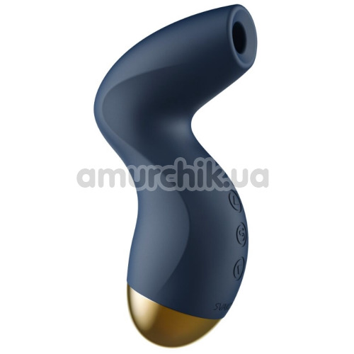 Симулятор орального сексу для жінок Svakom Pulse Pure, синій - Фото №1