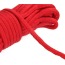 Мотузка sLash Bondage Rope Red, червона - Фото №4