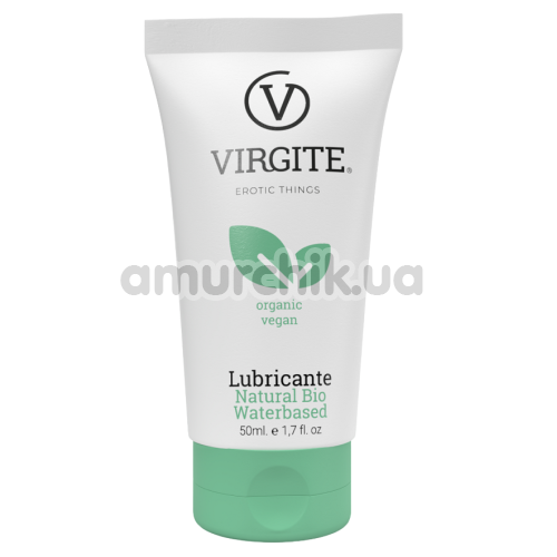 Лубрикант Virgite Organic Vegan Lubricante Natural Bio Waterbased, 50 мл