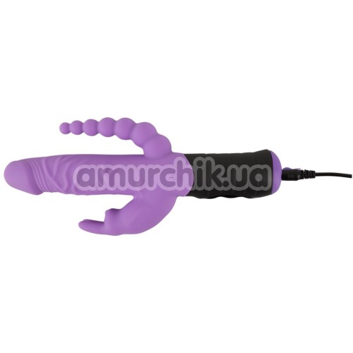 Вибратор Triple Vibrator, фиолетовый