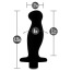 Вибростимулятор простаты Anal Adventures Platinum Vibrating Prostate Massager 2, черный - Фото №6