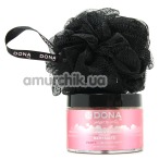 Набор Dona Be Desired Gift Set Flirty Blushing Berry - соль для ванны + губка для тела - Фото №1