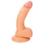 Фаллоимитатор Real Stick Nude 5.7, телесный - Фото №1