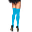 Панчохи Leg Avenue Opaque Nylon Thigh High Stockings, блакитні - Фото №1