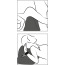 Набір Inflatable Love Cushion For Couples, чорний: подушка для сексу + фіксатори + стек + шльопалка - Фото №8
