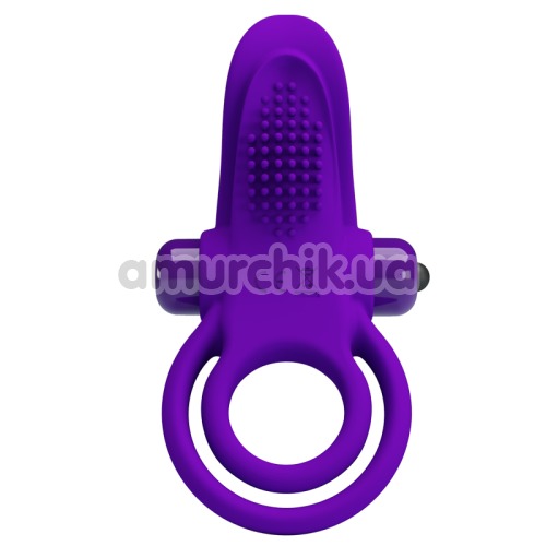 Виброкольцо Pretty Love Vibrant Penis Ring 210203, фиолетовое