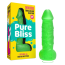 Мило у вигляді пеніса з присоскою Pure Bliss Mini, салатове - Фото №4
