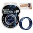 Эрекционное кольцо Hot Metal #2, 4.5 см синее - Фото №1