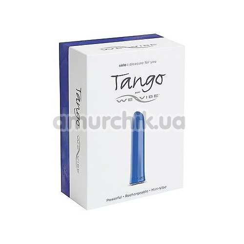 Вибратор We-Vibe Tango Blue (ви вайб танго голубой)