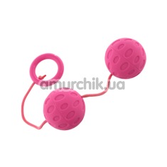 Вагинальные шарики Good Vibes Roto Balls, розовые - Фото №1