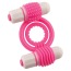 Виброкольцо Euphoria Rings, розовое - Фото №0