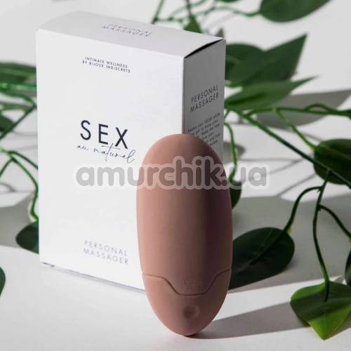 Клиторальный вибратор Bijoux Indiscrets Sex Au Naturel Personal Massager, розовый