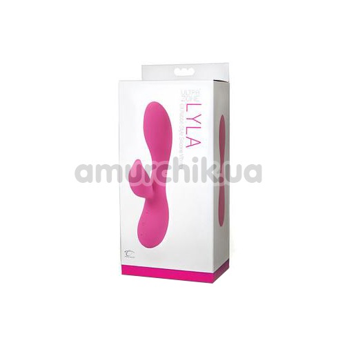 Вібратор UltraZone Lyla 6X Rabbit Style Silicone Vibrator, рожевий