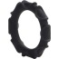 Эрекционное кольцо Atlas Silicone Ring, черное - Фото №2