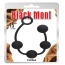 Анальная цепочка Black Mont P Storm Beads M 15, черная - Фото №4