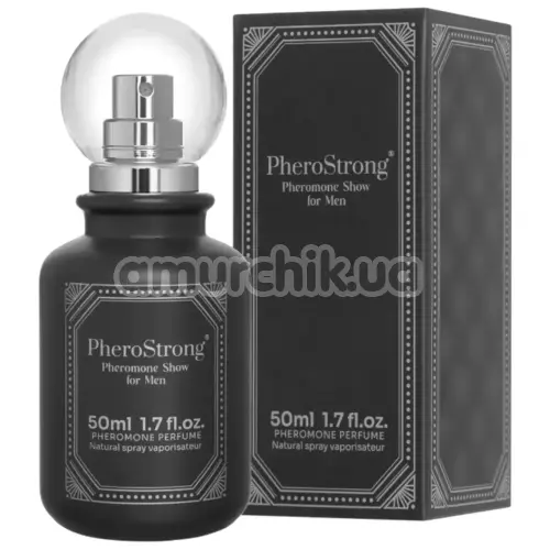 Парфуми з феромонами PheroStrong Pheromone Show для чоловіків, 50 мл - Фото №1 Парфуми з феромонами PheroStrong Pheromone Show для чоловіків, 50 мл - Фото №1