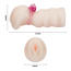 Штучна вагіна з вібрацією Pussy Vibrating 3D, тілесна - Фото №5