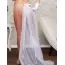 Трусики-стринги со шлейфом Star Night Bride Panties, белые - Фото №9
