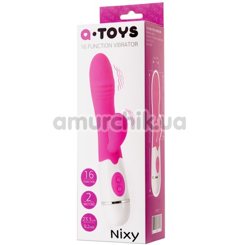 Вибратор A-Toys 16-Function Vibrator Nixy, розовый