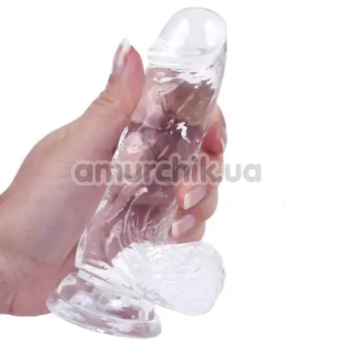 Фаллоимитатор XRAY 15.5 см, прозрачный
