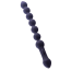 Анальная цепочка Loveshop Silicone Anal Beads двухсторонняя, синяя - Фото №0