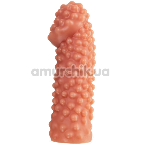 Насадка на пенис Kokos Penis Sleeve PS 004-L, телесная - Фото №1