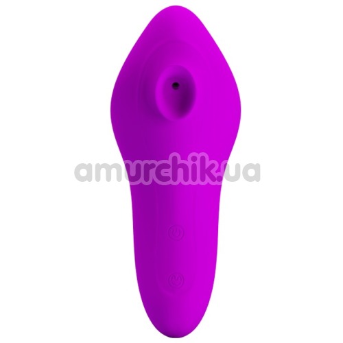 Симулятор орального секса для женщин Pretty Love Magic Fish, фиолетовый