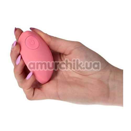 Виброяйцо M-Mello Pleasure Kiss Vibrating Bullet, розовое