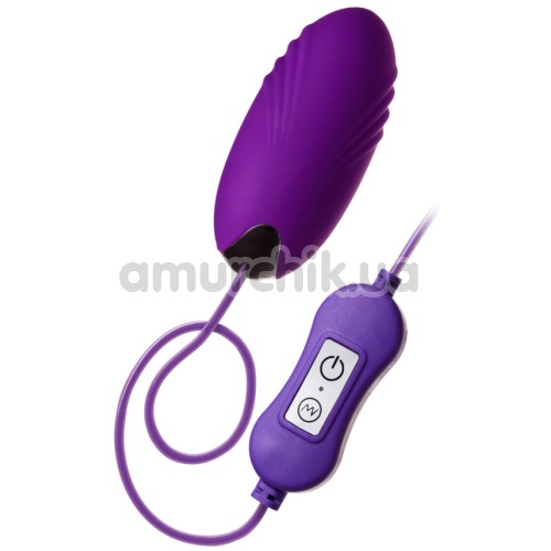 Виброяйцо A-Toys Vibrating Egg Shelly, фиолетовое - Фото №1