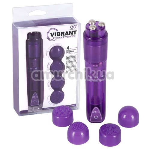 Клиторальный вибратор Vibrant Portable Vibrator, фиолетовый
